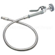 B-0100-M Compatible TS Brass Hose Assembly 44" T&S