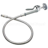B-0100-M Compatible TS Brass Hose Assembly 44" T&S