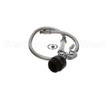 B-0106 T&S Brass Spray Valve With Brush And 44 Flexible S