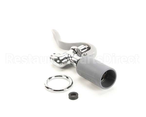 B-0107-J T&S Brass Spray Valve, Gray, Low-Flow Spray Tip, 1