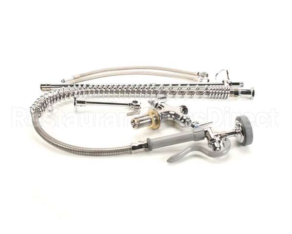 B-0113-B T&S Brass Easyinstall Pre-Rinse, Spring Action, Si