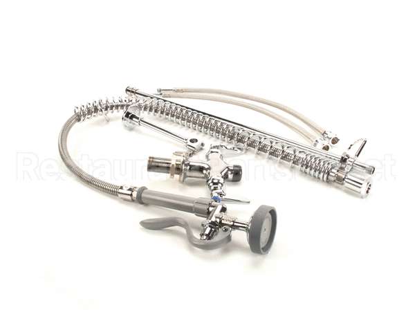 B-0113-B T&S Brass Easyinstall Pre-Rinse, Spring Action, Si