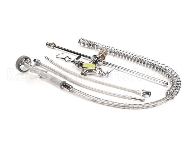 B-0113 T&S Brass Easyinstall Pre-Rinse, Spring Action, Si