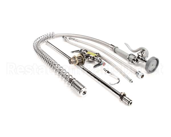 B-0113 T&S Brass Easyinstall Pre-Rinse, Spring Action, Si