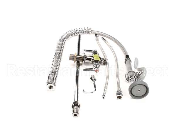 B-0113 T&S Brass Easyinstall Pre-Rinse, Spring Action, Si