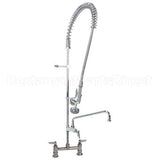 B-0123-ADF12-B Compatible TS Brass Prerinse, 8"Dk Mt, Leadfree, W/F