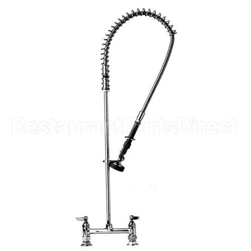 B-0123 Compatible TS Brass Pre Rinse Unit 8" Ctr Deck