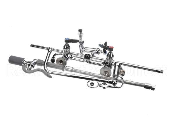 B-0131-ADF12-BC T&S Brass 8 Wall Mount Pre-Rinse, B-0107-C Spray V