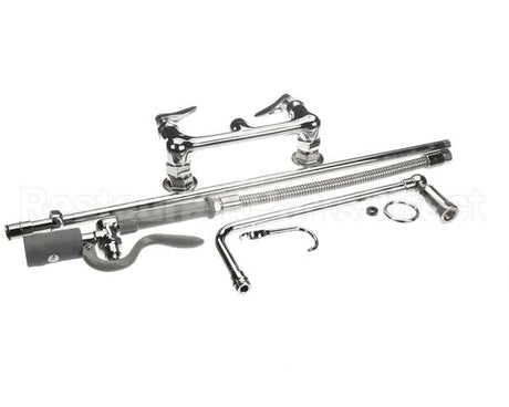 B-0131-C T&S Brass Prerinse Overhead Swivel Arm Wall Mou