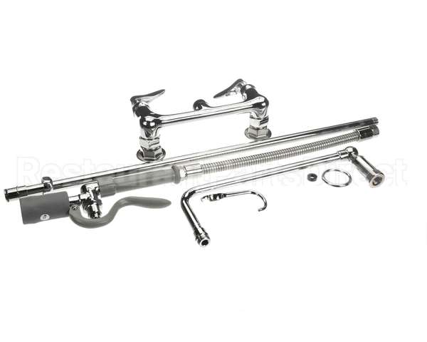 B-0131-C T&S Brass Prerinse Overhead Swivel Arm Wall Mou