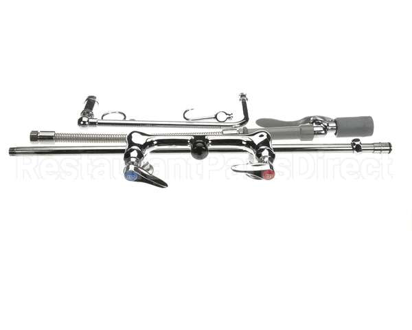 B-0131-C T&S Brass Prerinse Overhead Swivel Arm Wall Mou