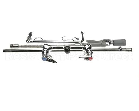 B-0131-C T&S Brass Prerinse Overhead Swivel Arm Wall Mou
