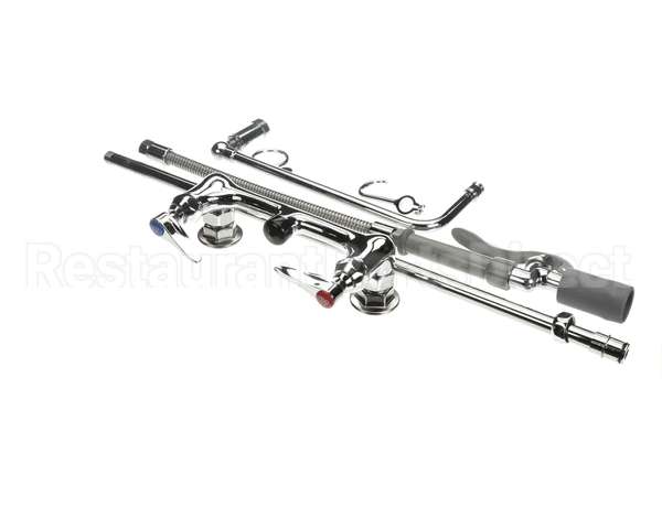 B-0131-C T&S Brass Prerinse Overhead Swivel Arm Wall Mou