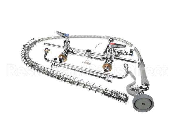 B-0133-01 T&S Brass Easyinstall Pre-Rinse, Spring Action, 8