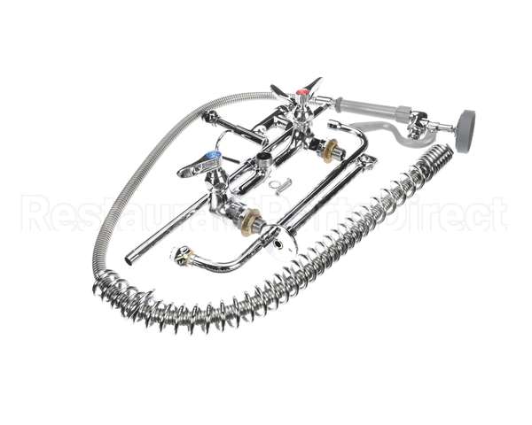 B-0133-01 T&S Brass Easyinstall Pre-Rinse, Spring Action, 8