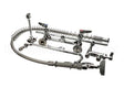 B-0133-12-CR-B T&S Brass Pre-Rinse Unit W/ Ceramas & Wall Bracket
