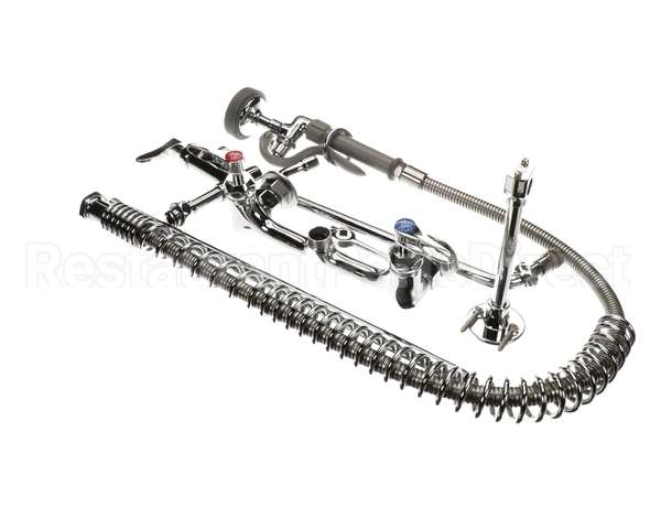 B-0133-12-CR-B T&S Brass Pre-Rinse Unit W/ Ceramas & Wall Bracket