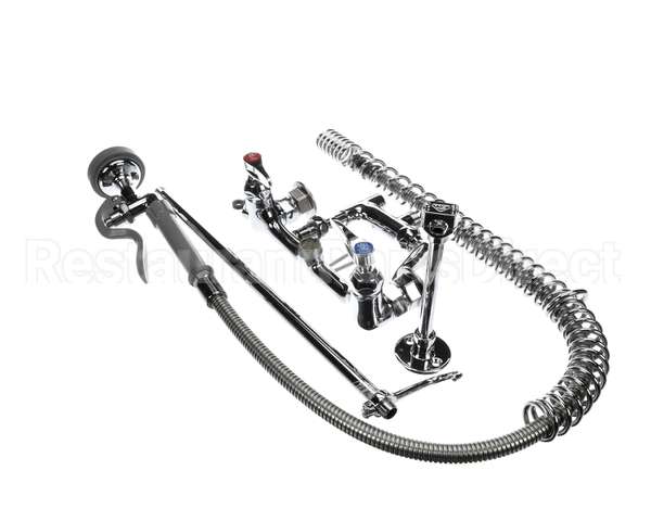 B-0133-ADF-LN T&S Brass Easyinstall Prerinse Spring Action Wa