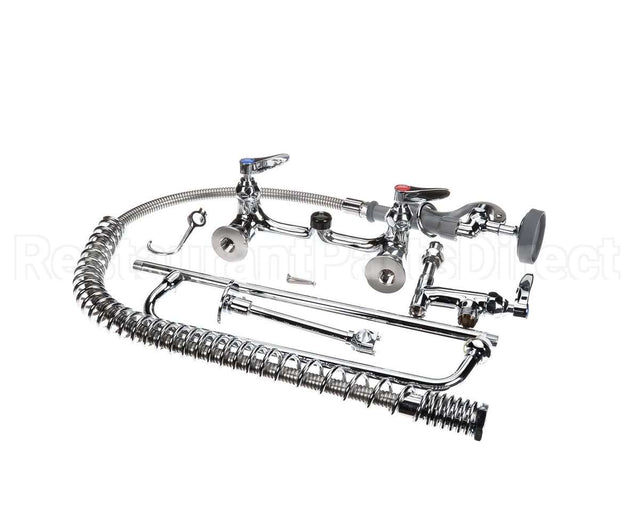 B-0133-ADF14-B T&S Brass Easyinstall Pre-Rinse, Spring Action, 8