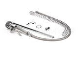 B-0133-LB T&S Brass Pre-Rinse, Spring Action, 18 Riser, 44 H