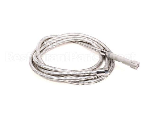 B-0144-H T&S Brass Hose, 144 Flexible Stainless Steel (Gray