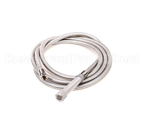 B-0144-H T&S Brass Hose, 144 Flexible Stainless Steel (Gray