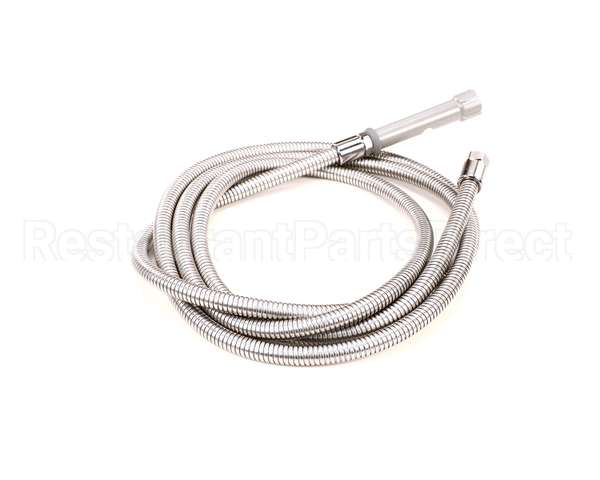 B-0144-H T&S Brass Hose, 144 Flexible Stainless Steel (Gray