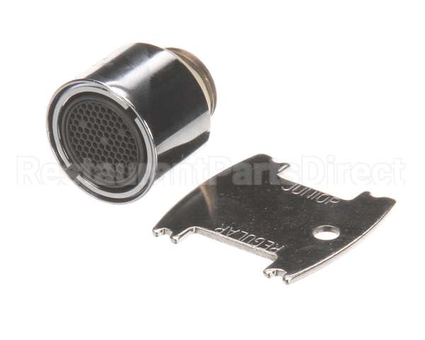 B-0199-07-F10 T&S Brass 1.0 Gpm Vr Aerator, 3/8 Npsm Male Thread