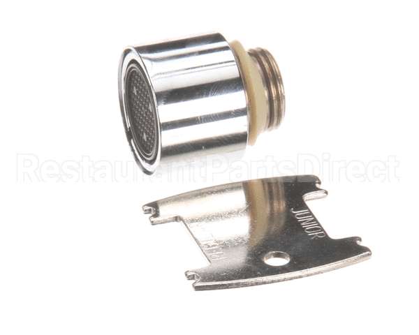 B-0199-07-F10 T&S Brass 1.0 Gpm Vr Aerator, 3/8 Npsm Male Thread