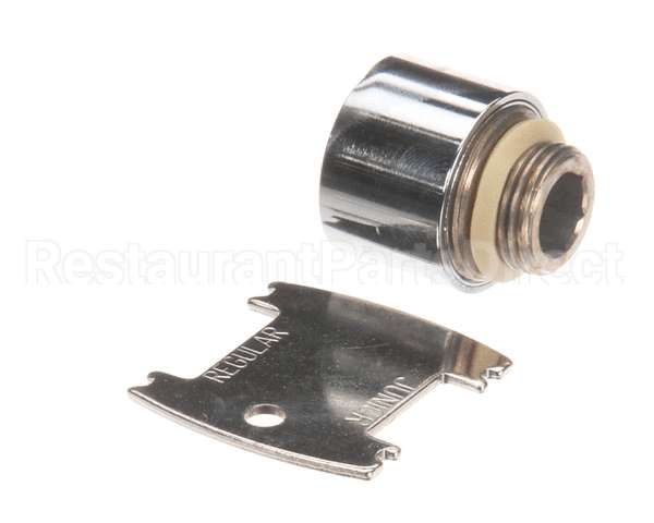 B-0199-07-F10 T&S Brass 1.0 Gpm Vr Aerator, 3/8 Npsm Male Thread