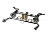 B-0220-061XCRF1 T&S Brass 8 Deck Mount Faucet, Ceramas, 10 Swing N