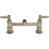 B-0220-LN Compatible TS Brass Faucet Base - Deck, 8" Ctr