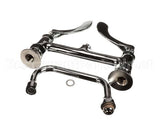 B-0222-WH4 T&S Brass Double Pantry Faucet 8 Deck Mount Eter