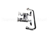 B-0225-CR T&S Brass Double Pantry Faucet Deck Mount 4 Cent