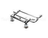 B-0230-24DJ-CR T&S Brass Faucet, 8 Wall Mount, Ceramas, 24 Double