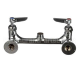 B-0230-CR-LN T&S Brass 8 Wall Mount Mixing Faucet, Sc-Cerama Ca