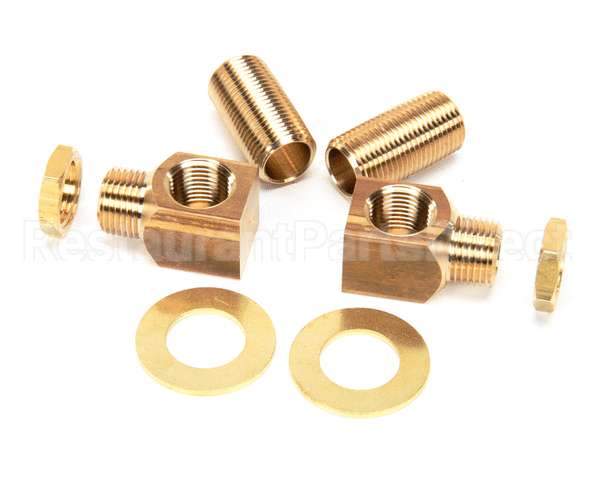 B-0230-K T&S Brass Installation Kit, 1/2 Npt Nipple, Lock N