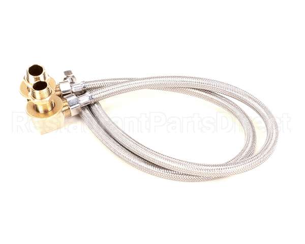 B-0230-KIT T&S Brass Inlet Kit, 1/2 Npt Nipple, Close Elbows,