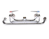 B-0231-CR T&S Brass 8 Wall Mount Faucet, 1/2 Npt Female Inle