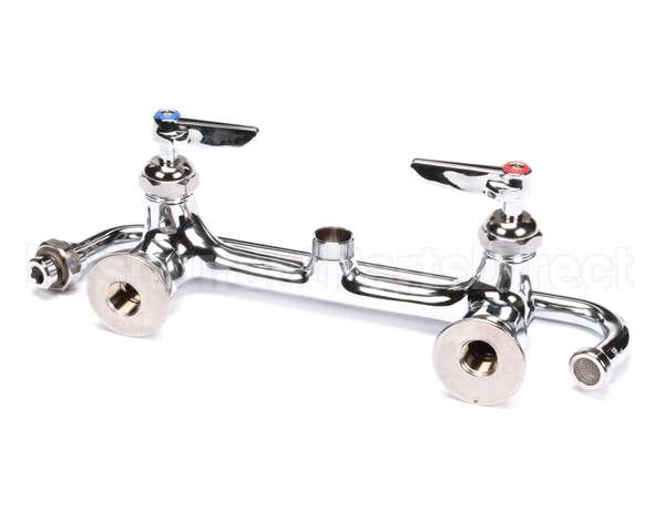 B-0231-CR T&S Brass 8 Wall Mount Faucet, 1/2 Npt Female Inle