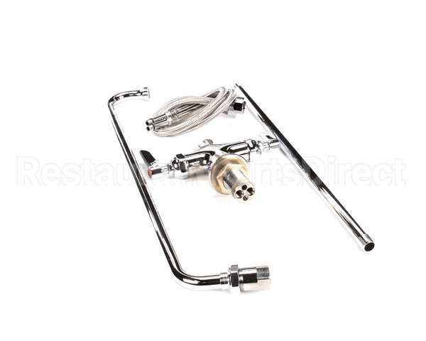 B-0270 T&S Brass Double Pantry Faucet Single Hole Base