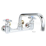 B-0290 Compatible TS Brass Faucet, 8"Wall, 12"Spt, Leadfree