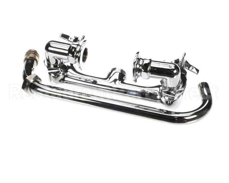 B-0293 T&S Brass Big-Flo Mixing Faucet, 8 Deck Mount, 12