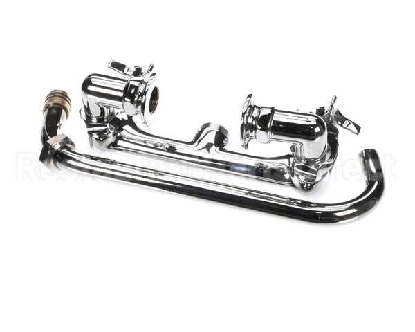 B-0293 T&S Brass Big-Flo Mixing Faucet, 8 Deck Mount, 12