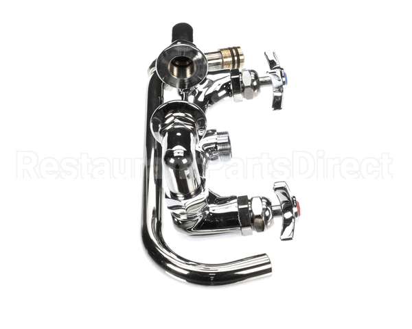 B-0293 T&S Brass Big-Flo Mixing Faucet, 8 Deck Mount, 12