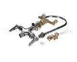 B-0301-01 T&S Brass Double Pantry Faucet, Single Hole Base,