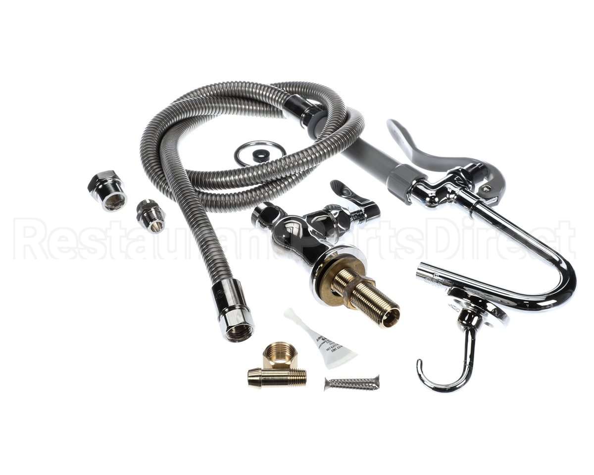 B-0305-102A-CR T&S Brass Single Pantry Base Faucet Cerama 053A