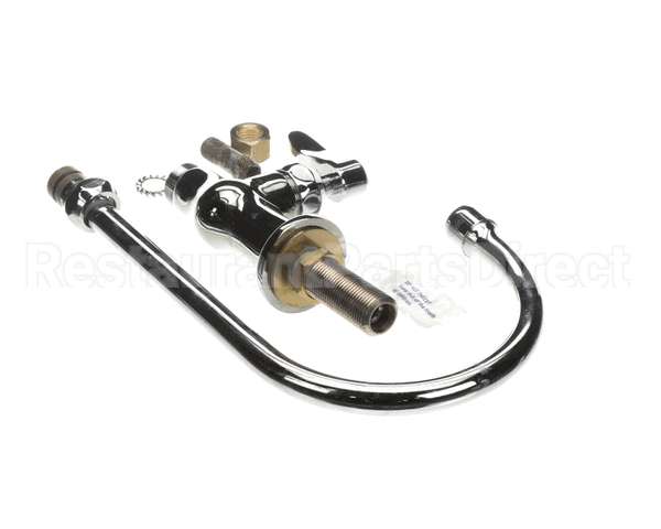 B-0305-CR-TL T&S Brass Single Pantry Faucet, Deck Mount, Cerama