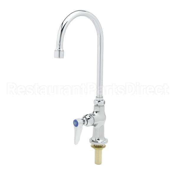 B-0305 T&S Brass Single Pantry Faucet, Deck Mount, Swivel