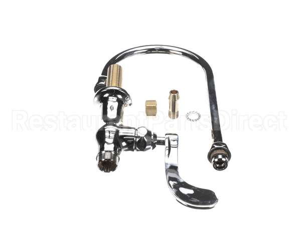 B-0308-04 T&S Brass Single Pantry Faucet, Deck Mount, Swivel